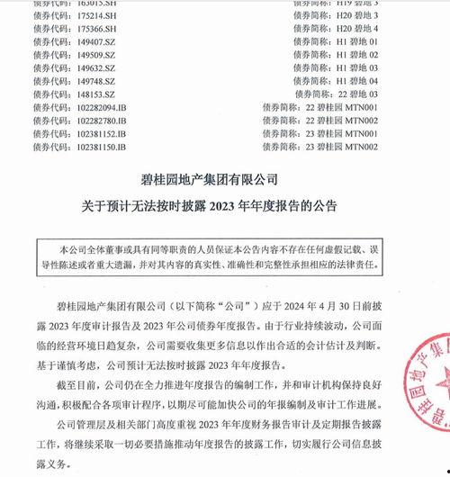 碧桂园爆料最新公告消息,揭秘战略调整与未来发展动向  第3张